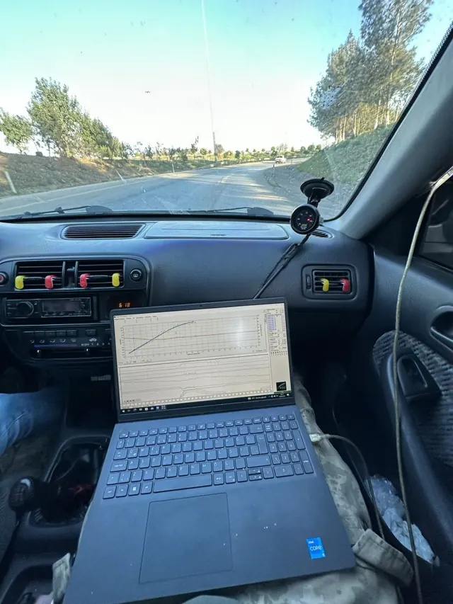 Seyir hâlinde laptop ile LPG beyni kalibrasyonu